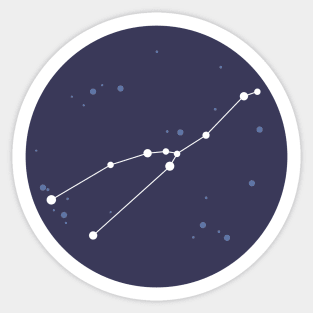 Taurus Constellation Sticker